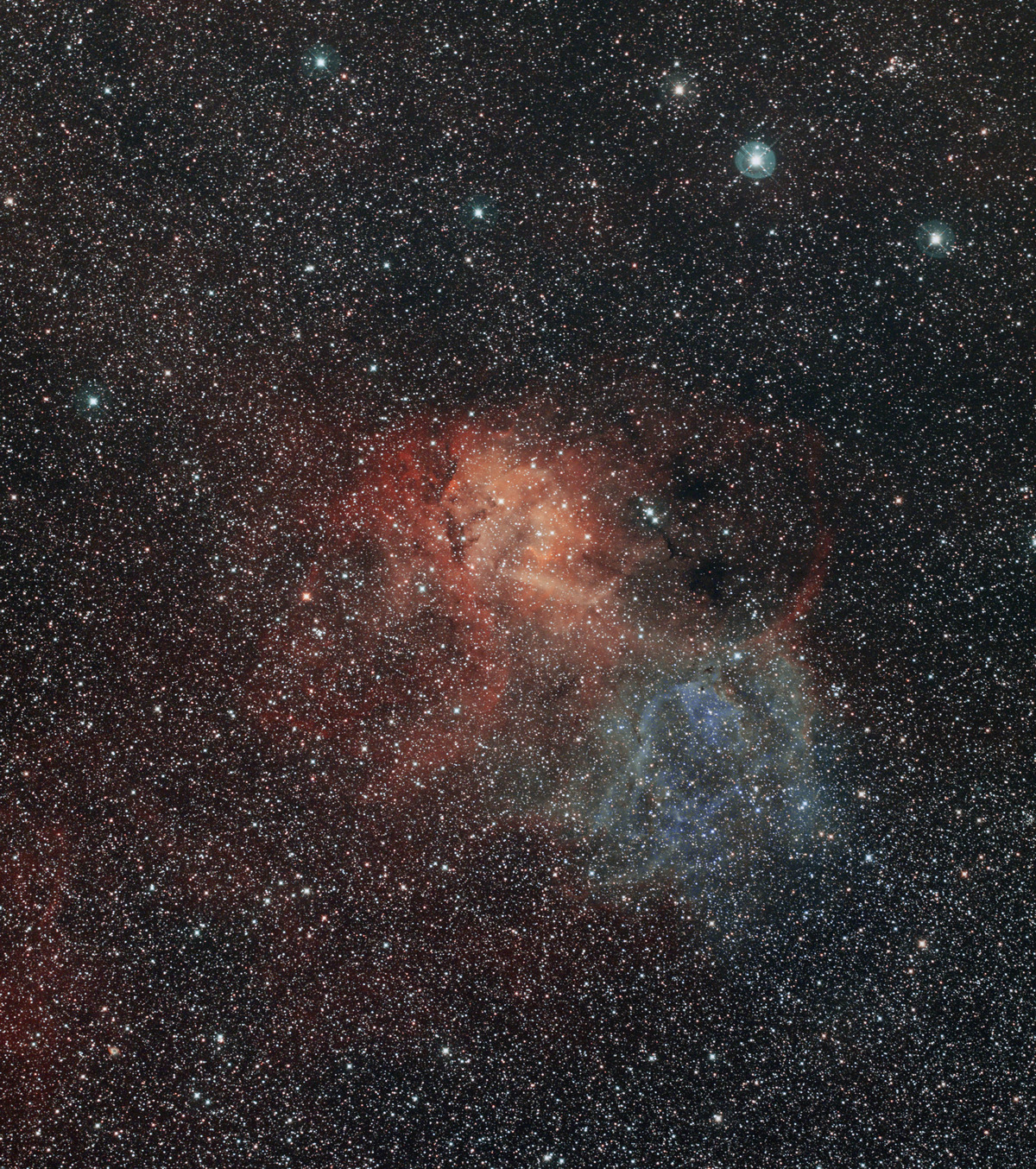 ライオン星雲E130DCooled6DL-eXtremeフィルターCrop のコピー