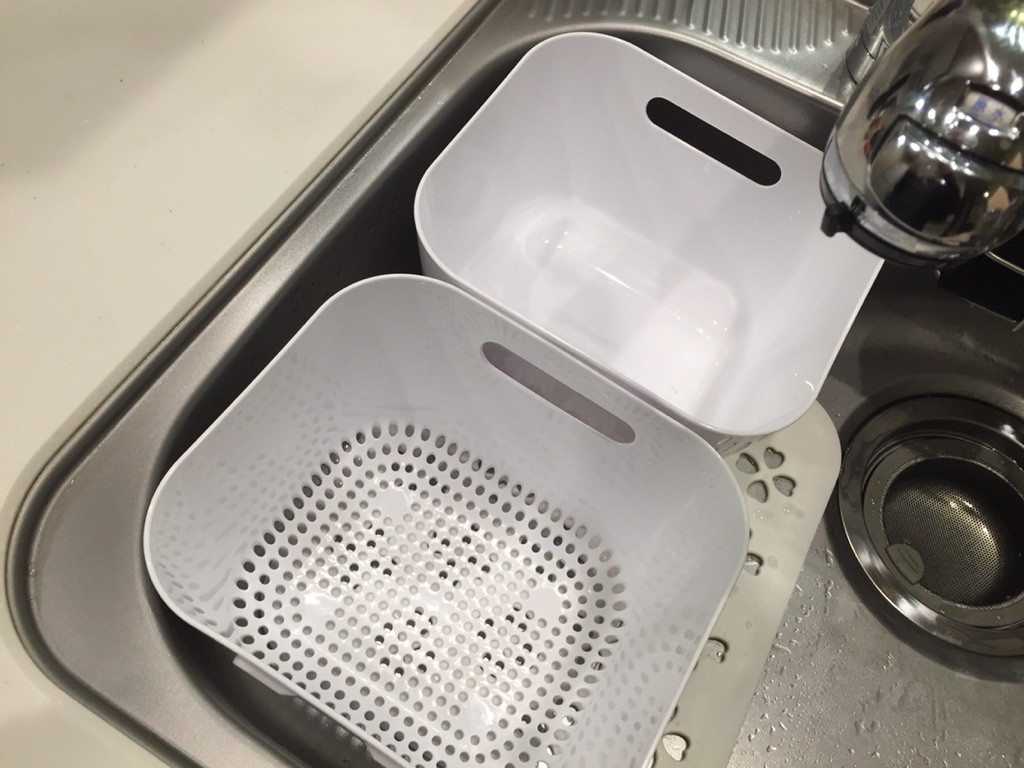 Ikeaのコンパクト 便利な 水切り 洗いかごセット のんびりシンプルライフ Non Troppo