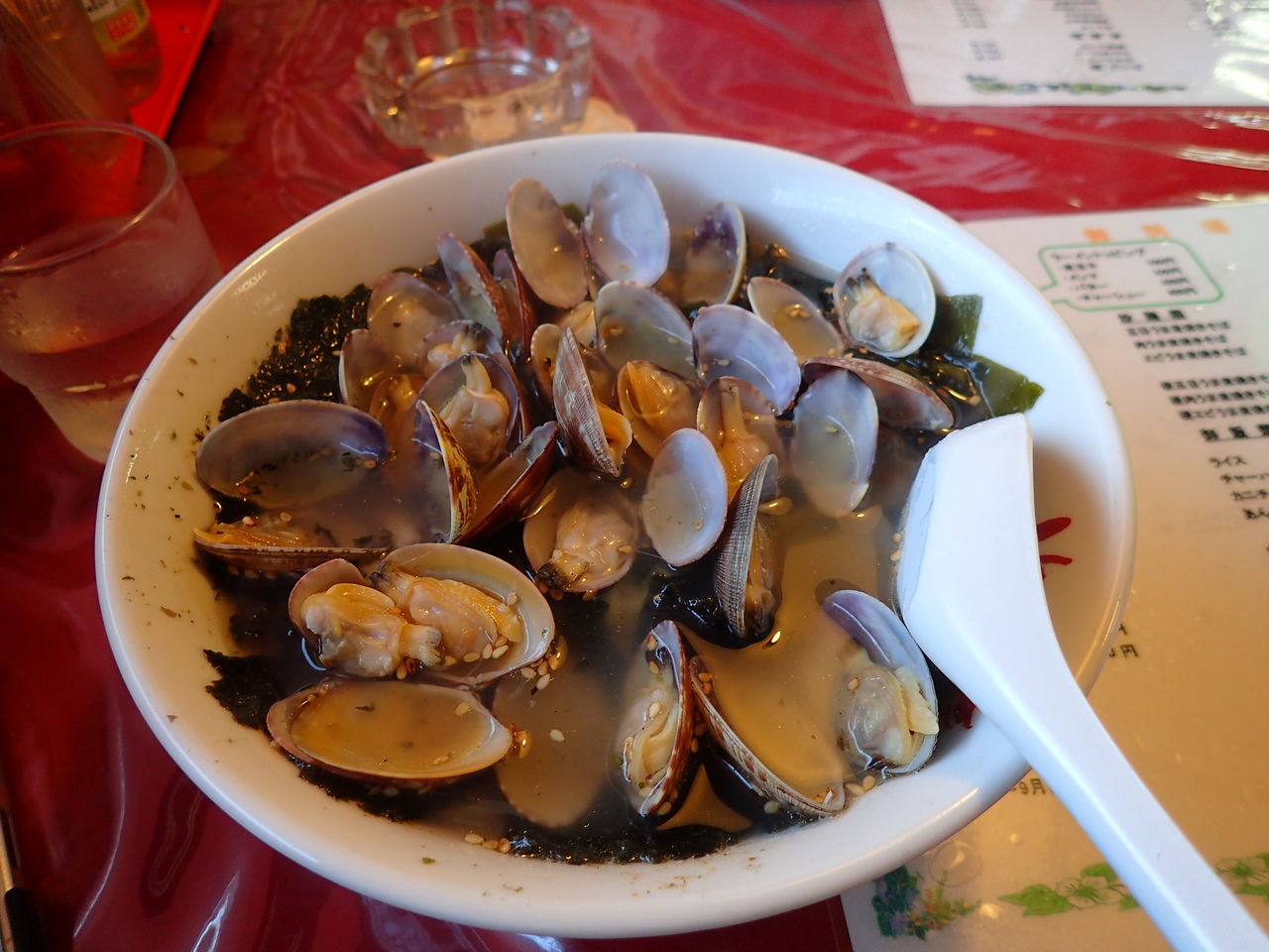 富津の あさりラーメン 西川名だより