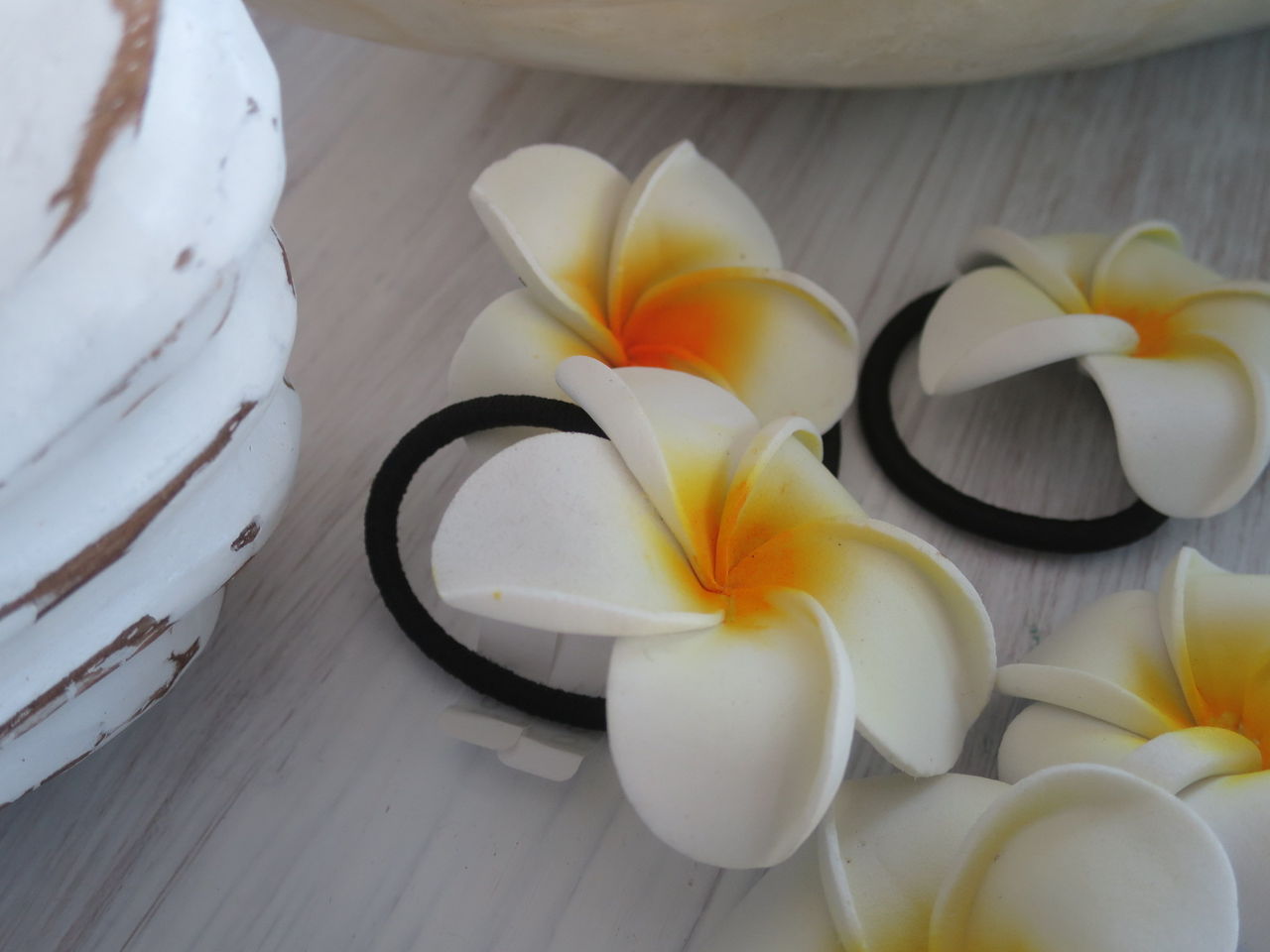 プルメリアの髪飾り 海雑貨 Bar Aperitivo
