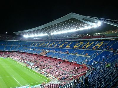 スペインバルセロナ旅行 カンプノウスタジアム ロシアふたり暮らし