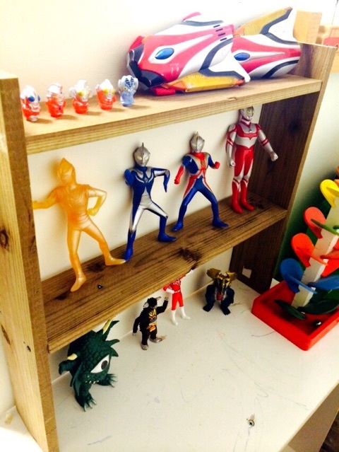 100均のあれで ウルトラマンやヒーロー人形 男の子のおもちゃ収納 ノープラン生活