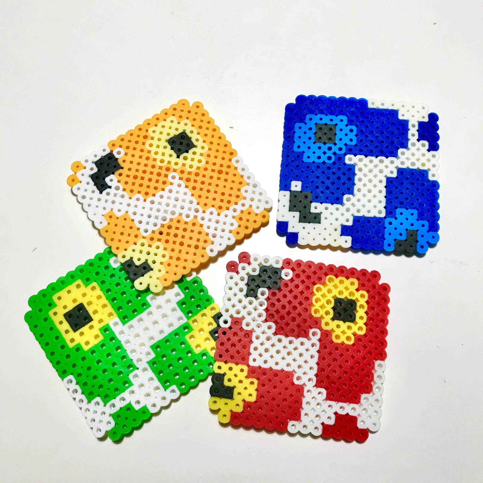 黙々する遊び アイロンビーズ ノープラン生活