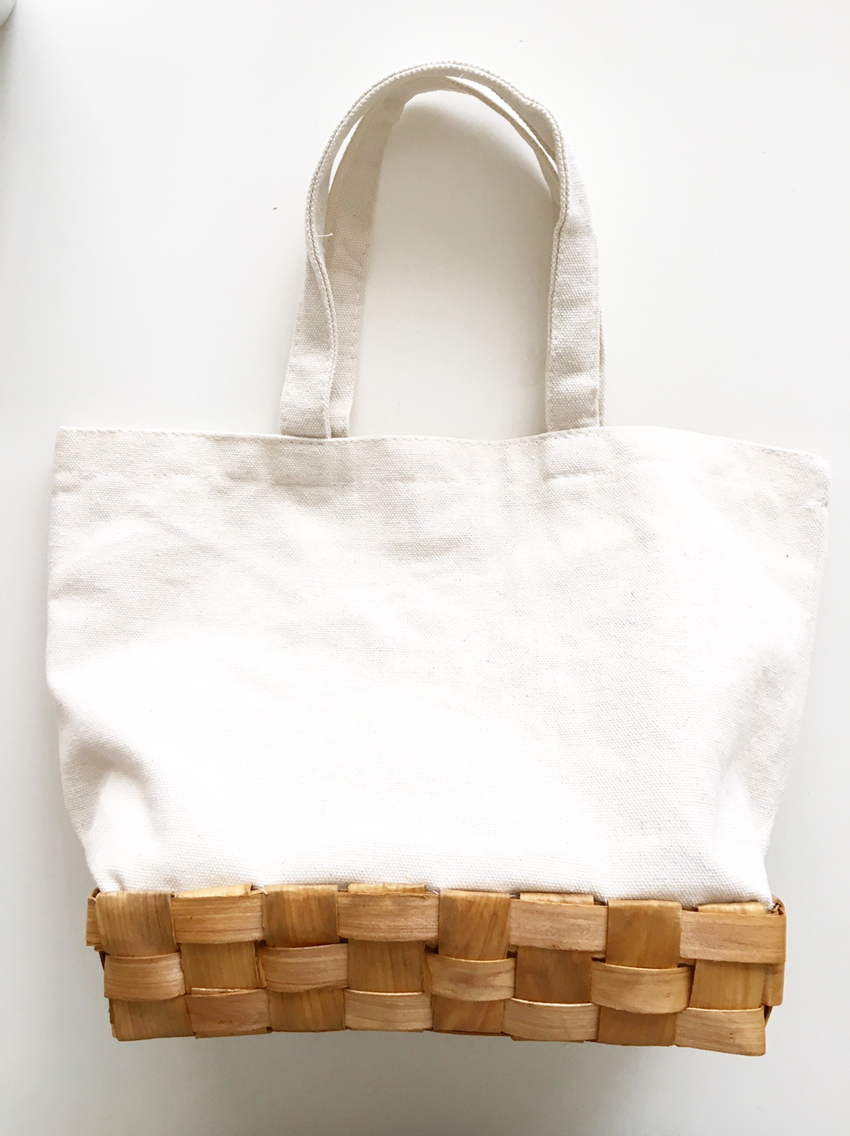 100均10分リメイク 夏カゴバッグの作り方 ノープラン生活