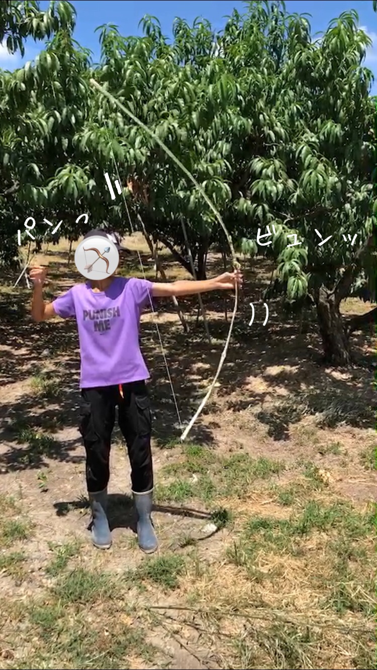 狩りに行く 竹で作る夏の自由工作 ノープラン生活