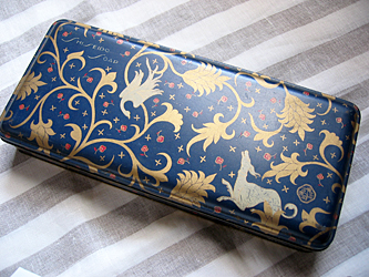 資生堂石鹸缶 もうひとつ、資生堂つながりで 石鹸缶 : のらくらきもの