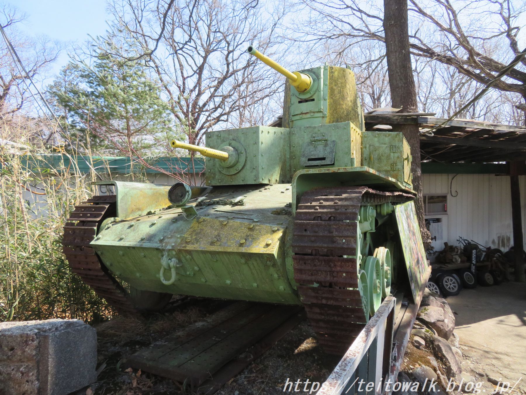 九七式中戦車から雅子さまの作文まで展示「戦争博物館」 : 帝都を歩く