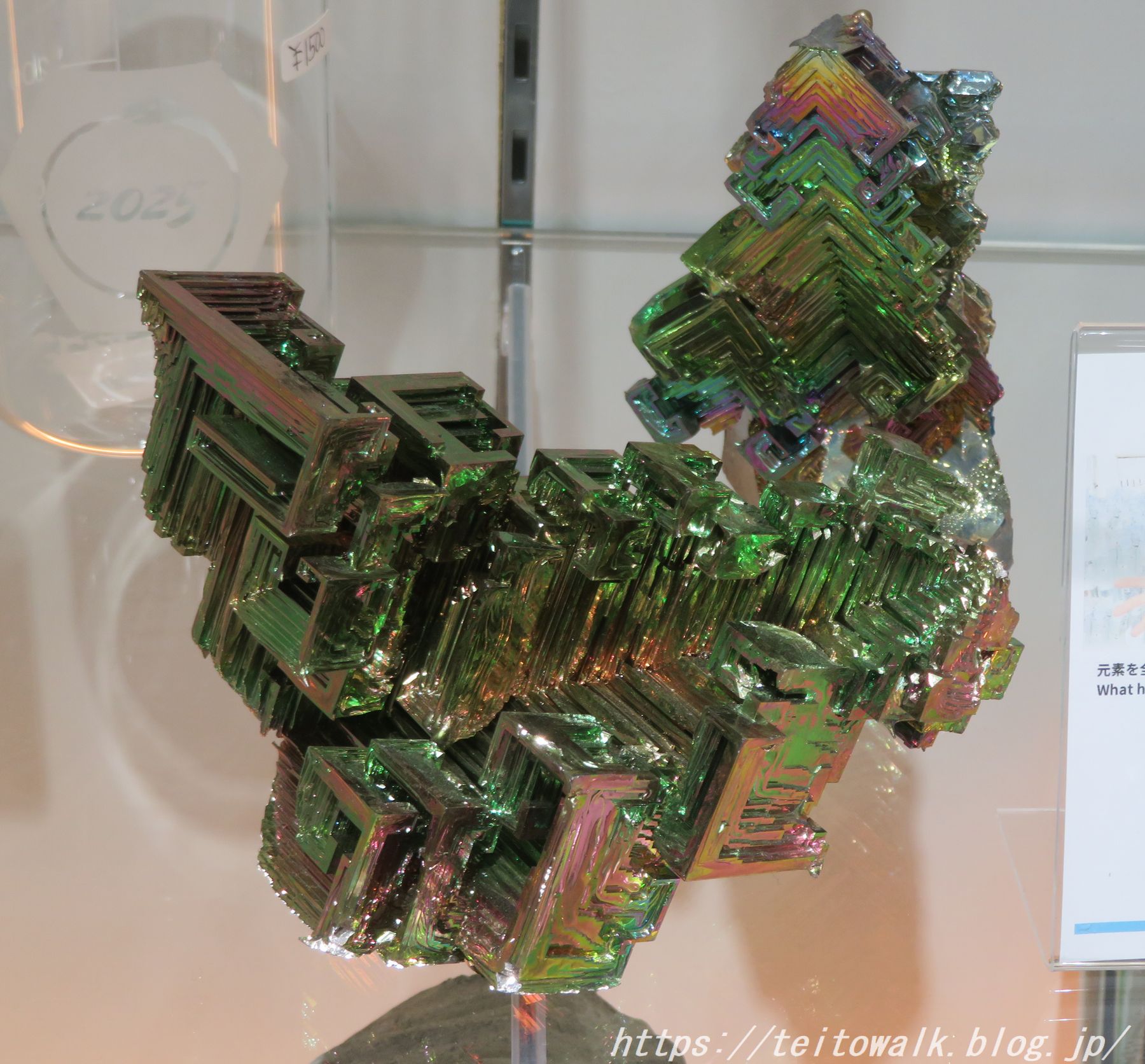 ウランも販売中「ミネラルマルシェTOKYOミュージアム」 : 帝都を歩く