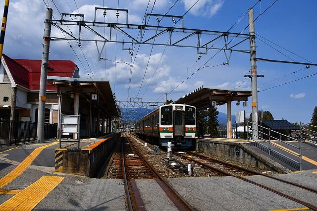 天竜峡駅 飯田市 長野県 のら風絵日記リニューアル