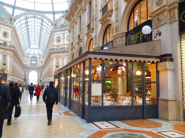 ガレリア ヴィットリオ エマヌエーレ2世 ミラノ イタリア のら風絵日記リニューアル