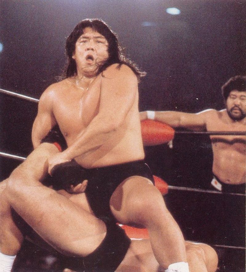 昭和プロレス懐古 その１１２４ アントニオ猪木がサソリ固め 昭和プロレス懐古ｌ