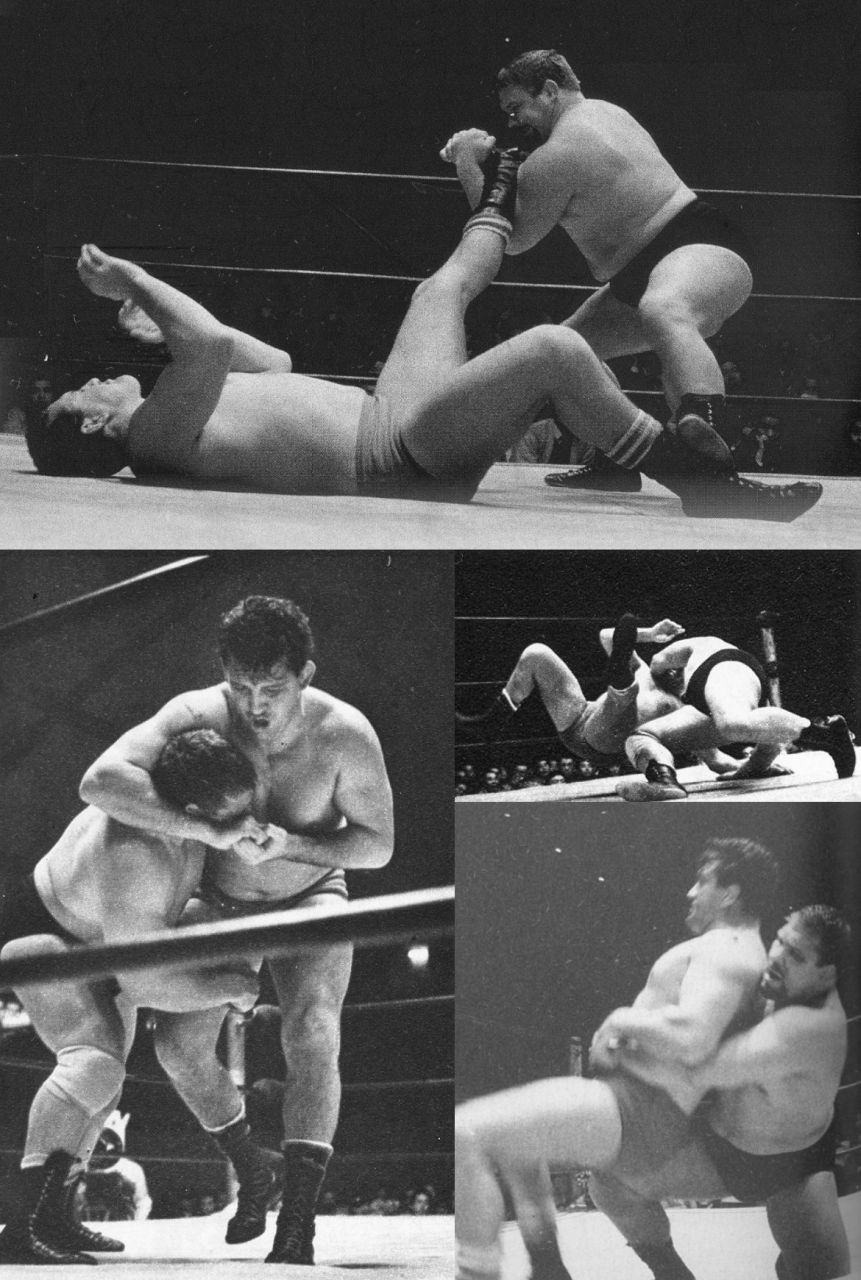 ジョージ・ゴーディエンコ 絵画 プロレス 来日全外国人レスラー名鑑 ジョージ・ゴーディエンコ