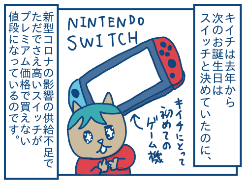 誕生日プレゼントが先延ばし 甥っ子の反応の話 各駅停車のノミさん 誕生日プレゼントが先延ばし 甥っ子の反応の話 各駅停車のノミさん