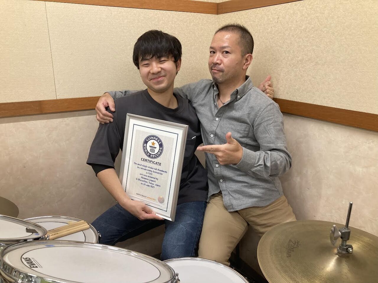 教え子がギネス世界記録認定 Journal Intime