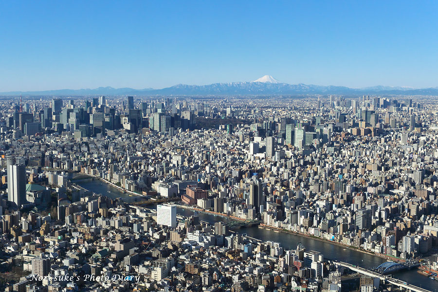 東京スカイツリー 展望台からの景色 1 Nori Sukeの写真散歩