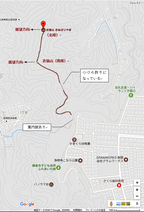 鎌倉 衣張山から見た富士山 Nori Sukeの写真散歩