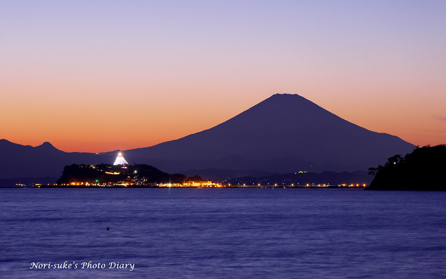 鎌倉・逗子・藤沢の富士山ビュースポット （海岸沿い 2） : Nori-suke