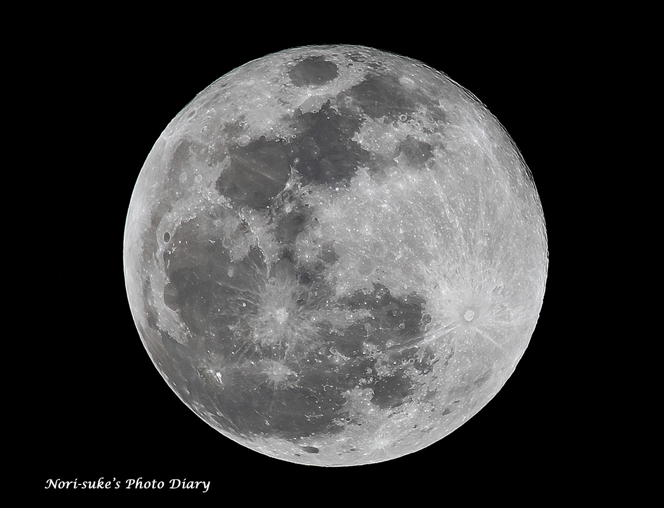 19年1月のスーパームーン 19 1 21 Nori Sukeの写真散歩