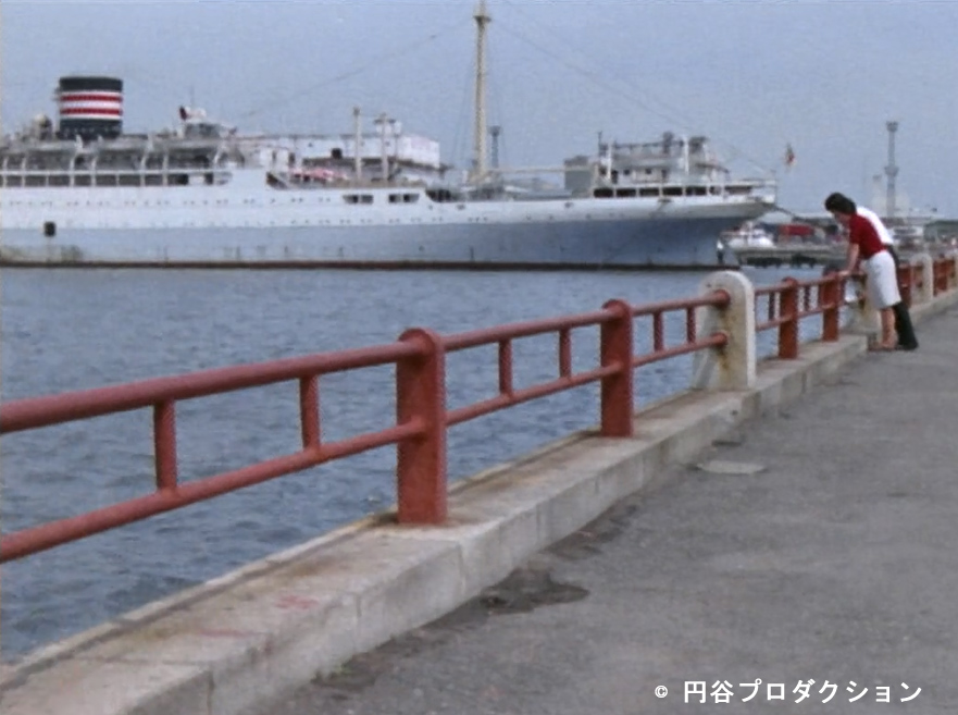 1966年の山下公園、氷川丸、マリンタワー （昔の映像より） : Nori
