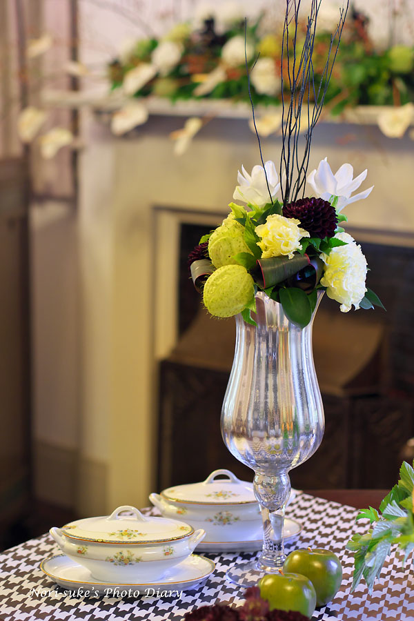 フラワーアレンジメントC エアリーアレンジメント◇カラフル:アーティフィシャルフラワー - 造花