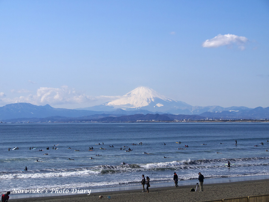 鎌倉 逗子 藤沢の富士山ビュースポット 海岸沿い 1 Nori Sukeの写真散歩