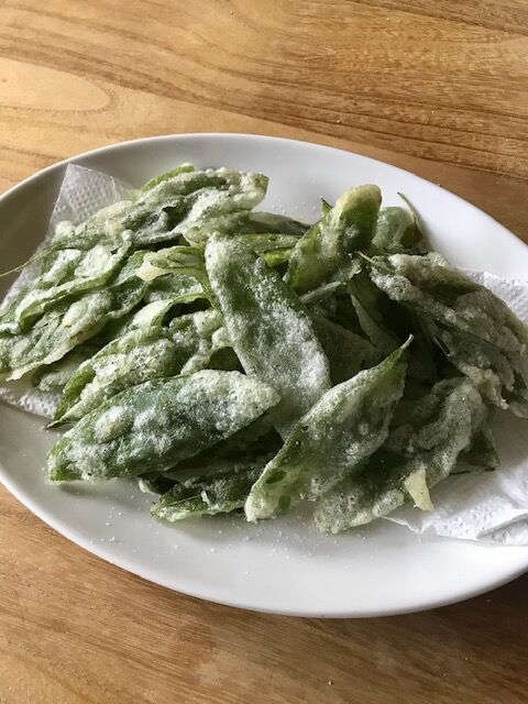 Salvia Fritta セージのフリット おいしいイタリア Tavola Giappone Salvia Fritta セージのフリット おいしいイタリア Tavola Giappone