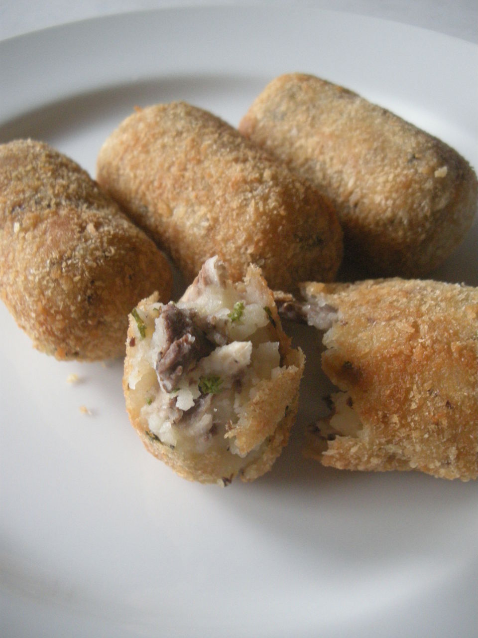 Crocchette Con Sarde イワシのクロケット おいしいイタリア Tavola Giappone