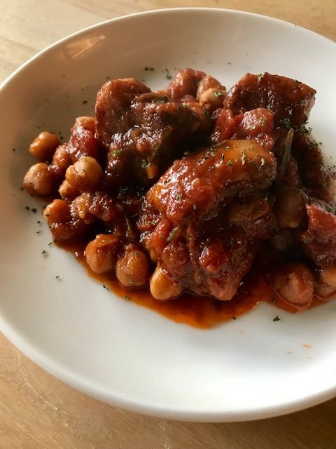 豚肉とひよこ豆の煮込み Maiale E Ceci In Umido おいしいイタリア Tavola Giappone