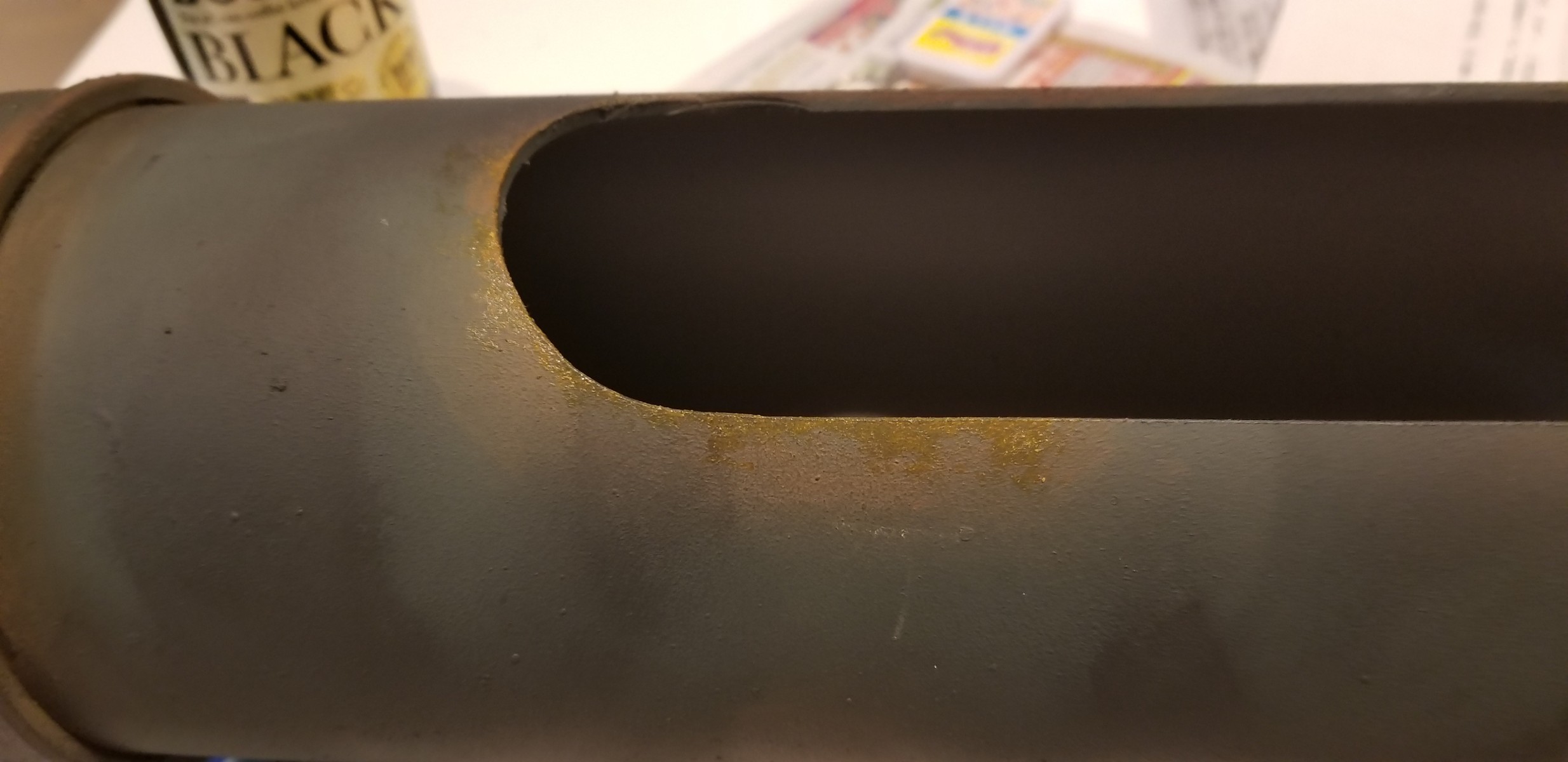 塩ビパイプdiy 100均塗料のみでミリタリー塗装 オシャレな吊り下げ式プランターを本気で作る 3作目 2 アクセント塗装 時間とお金と趣味を大切にするブログ