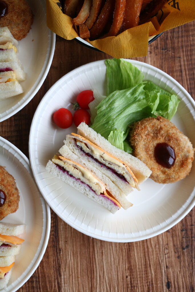 韓国風サンドイッチと昭和のおやつ 食パン耳ラスク おおもとのりこ オフィシャルブログ ハレの日ごはん Powered By ライブドアブログ