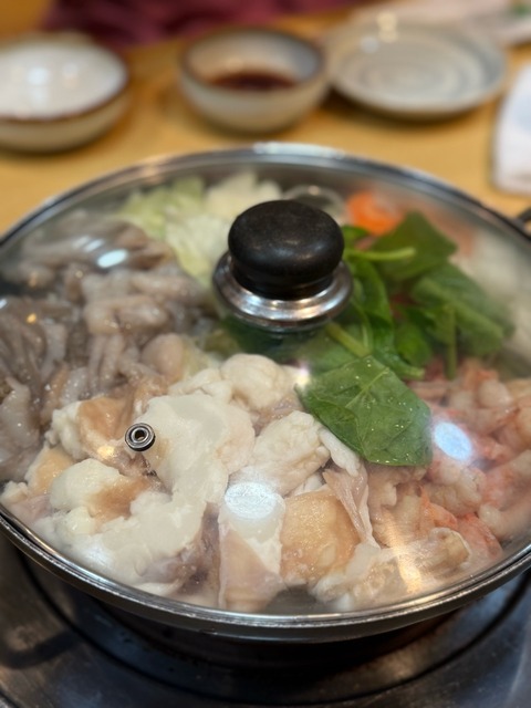 韓国料理チョンゴルへ