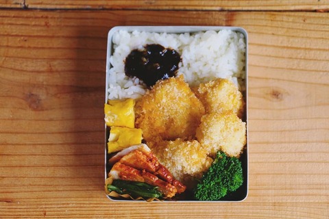 金曜日はささみカツのお弁当