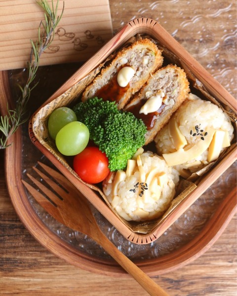 筍ごはんのお弁当