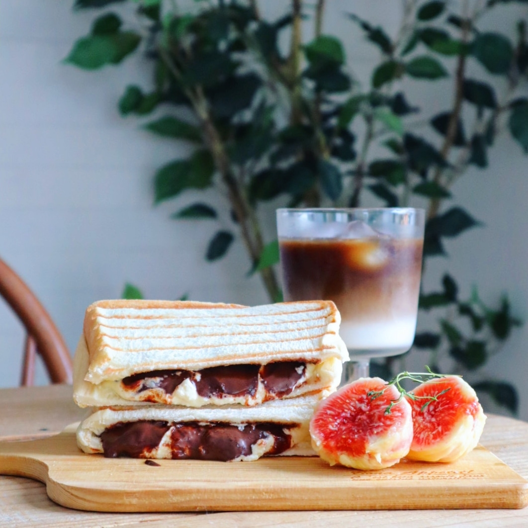 マスカルポーネチーズとチョコの甘いホットサンド おおもとのりこ オフィシャルブログ ハレの日ごはん Powered By ライブドアブログ