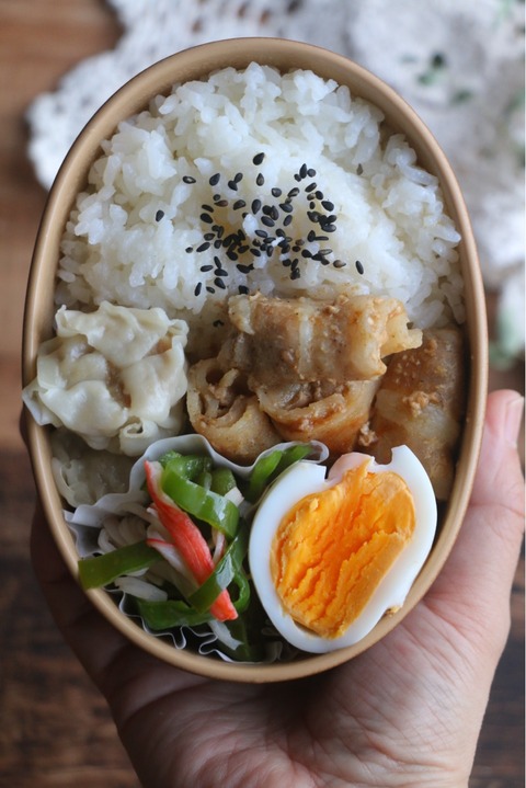 4品同時にワンパン弁当！