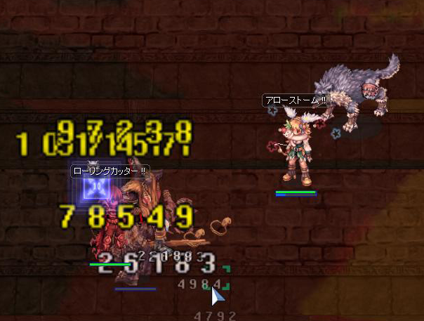 配置変更後のsd5とかピラ4とかに遊びに行ってみた そらとつきのro日記part2