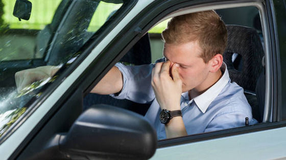 車の運転中にイライラすること