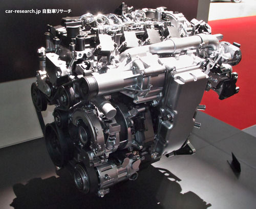 直列3気筒 SKYACTIV-X 1.5開発中、デミオ後継モデルに搭載の可能性