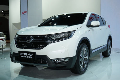 ホンダ、新型「CR-V ハイブリッド」世界初公開！