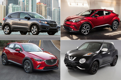 Toyota-C-HR-Nissan-Juke-Honda-HR-V-Mazda-CX-3-1024x680