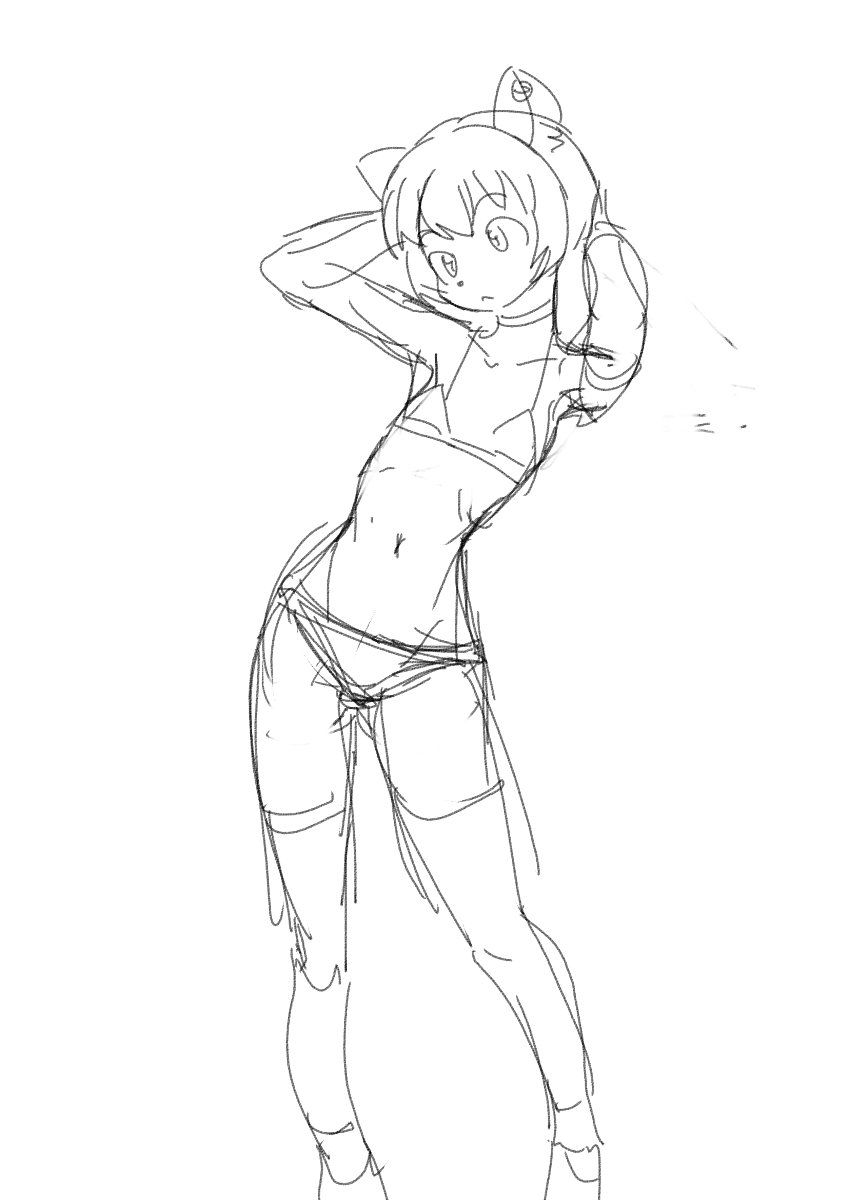 腰くね 気ままに楽描き 腰くね 気ままに楽描き