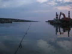 2010/8/20鮭釣り