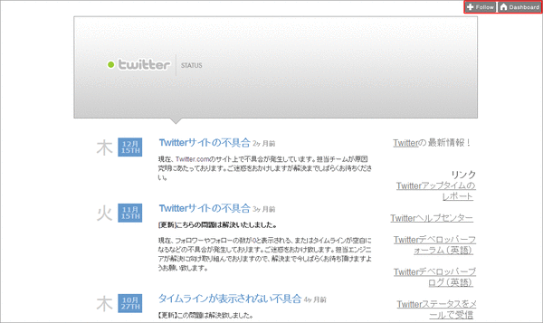 TwitterのTumblr