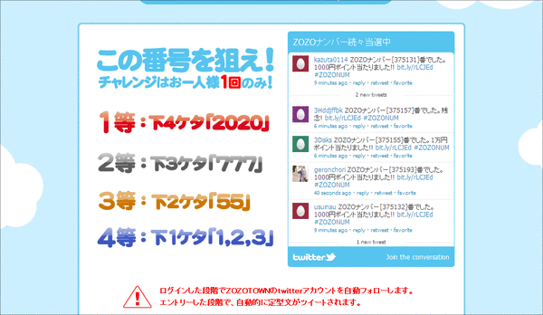ZOZOナンバー01
