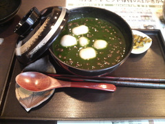 抹茶ぜんざい