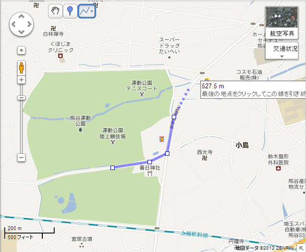 直線を引く