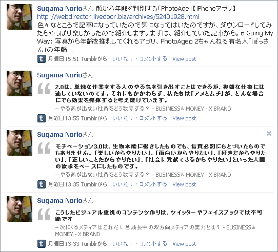 Tumblr→Facebook連携07