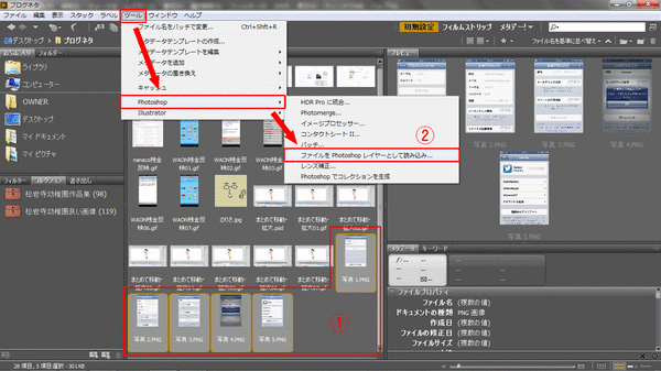 Bridge¤Ç²èÁü¤ò¥ì¥¤¥ä¡¼¤Ë¤·¤Æ³«¤¯01