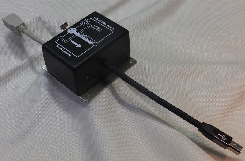 MC Audio USB-AES/EBUアダプター　UX-02　動作確認済み MC Audio USB-AES/EBUアダプター マインズカンパニー UX-02 動作確認