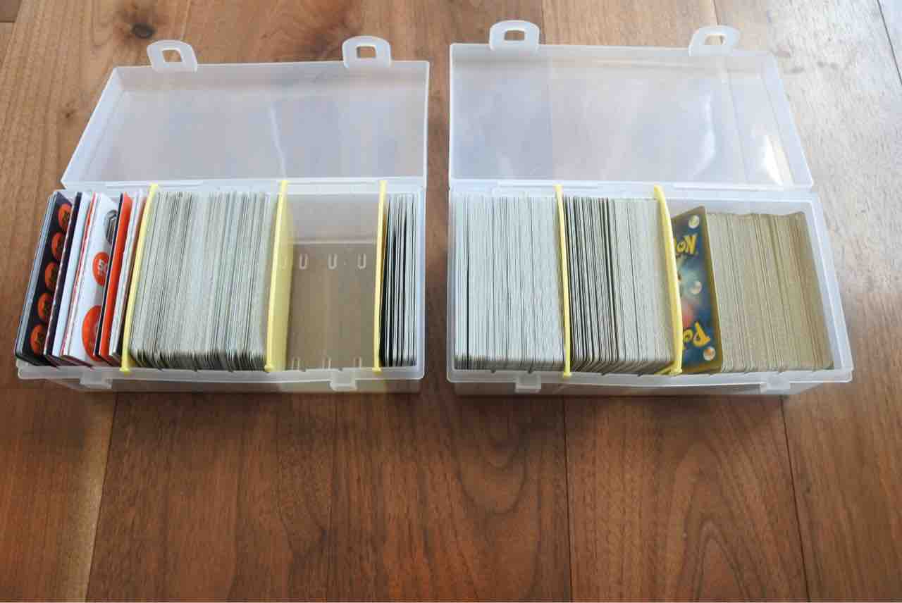 収納グッズ 買ってよかった100円収納ボックス カードゲーム収納にぴったり 好きなことちょっとずつ